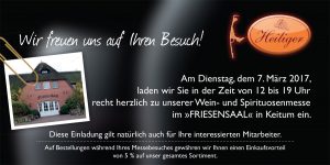 Wein- und Spirituosenmesse Sylt