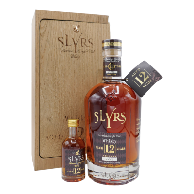 Slyrs 12 Jahre Whisky 0,7l Sonderedition 2003 im Eichenholzblock 43% vol.