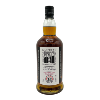 Kilkerran 8 years old 58,1% vol. Sherry Cask