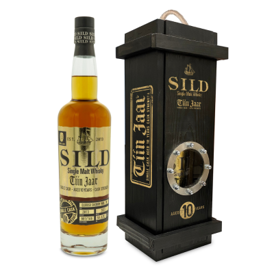 SILD Single Malt Whisky “TIIN JAAR” 56,6% 0,7ltr. Aged 10 years - Single Cask - Cask Strength