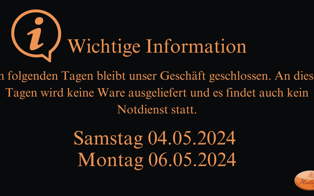 Wichtige Information