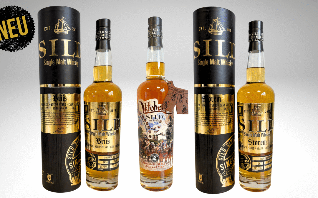 Die neuen Sild Whiskys: Storem, Briis & Bavarian Edition – Streng limitiert