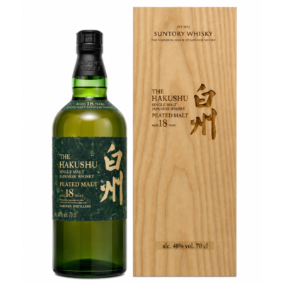 Suntory Hakushu 18 Years  Peated Malt - 48 % vol.